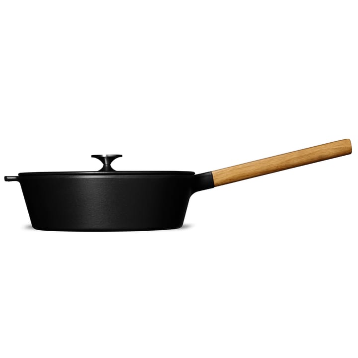 Sauteuse Morsø avec couvercle 25 cm, Noir Morsø
