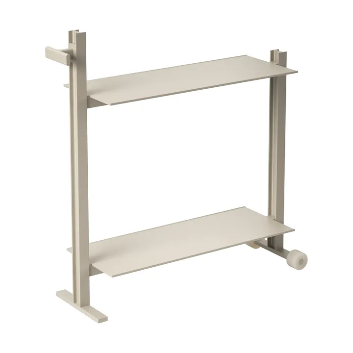 Chariot de service Museum Trolley - Beige, 74,5x77,5x24 cm - Museum