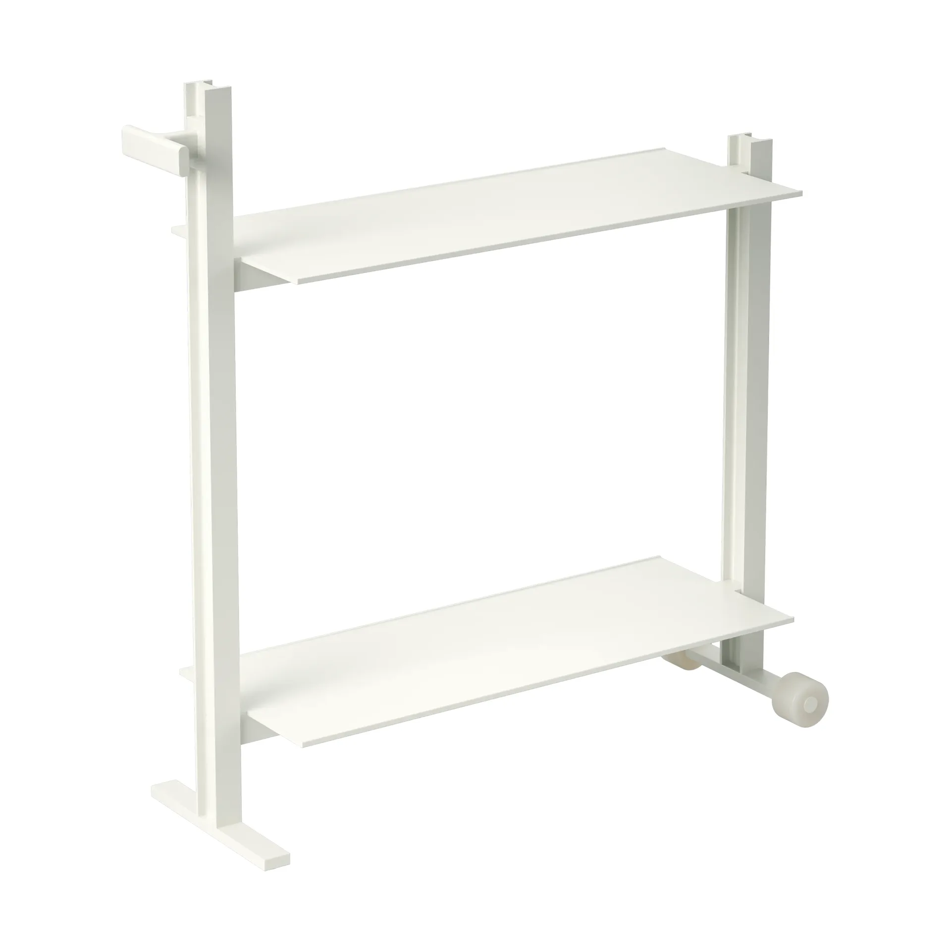 Chariot de service Museum Trolley, Blanc, 74,5x77,5x24 cm Museum