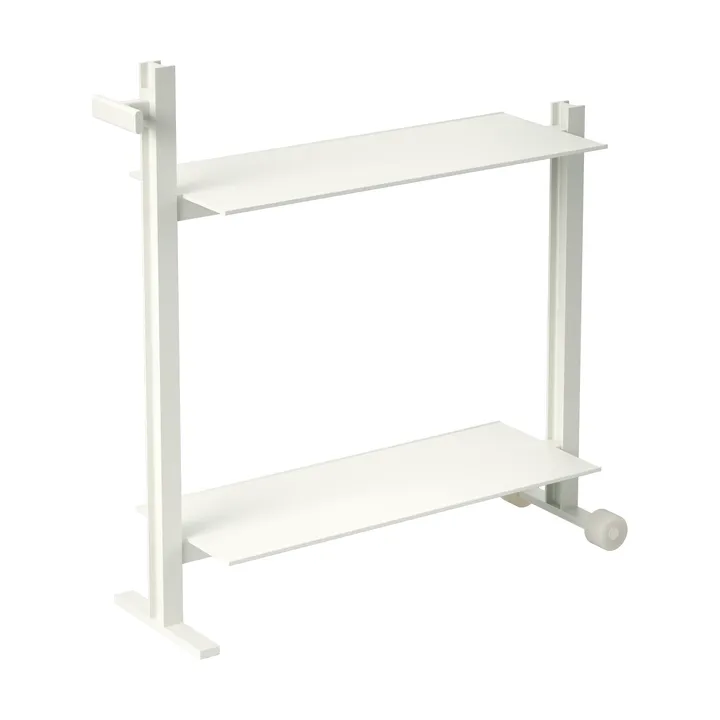 Chariot de service Museum Trolley - Blanc, 74,5x77,5x24 cm - Museum