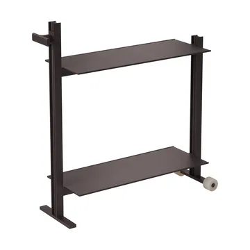 Chariot de service Museum Trolley - Marron foncé, 74,5x77,5x24 cm - Museum