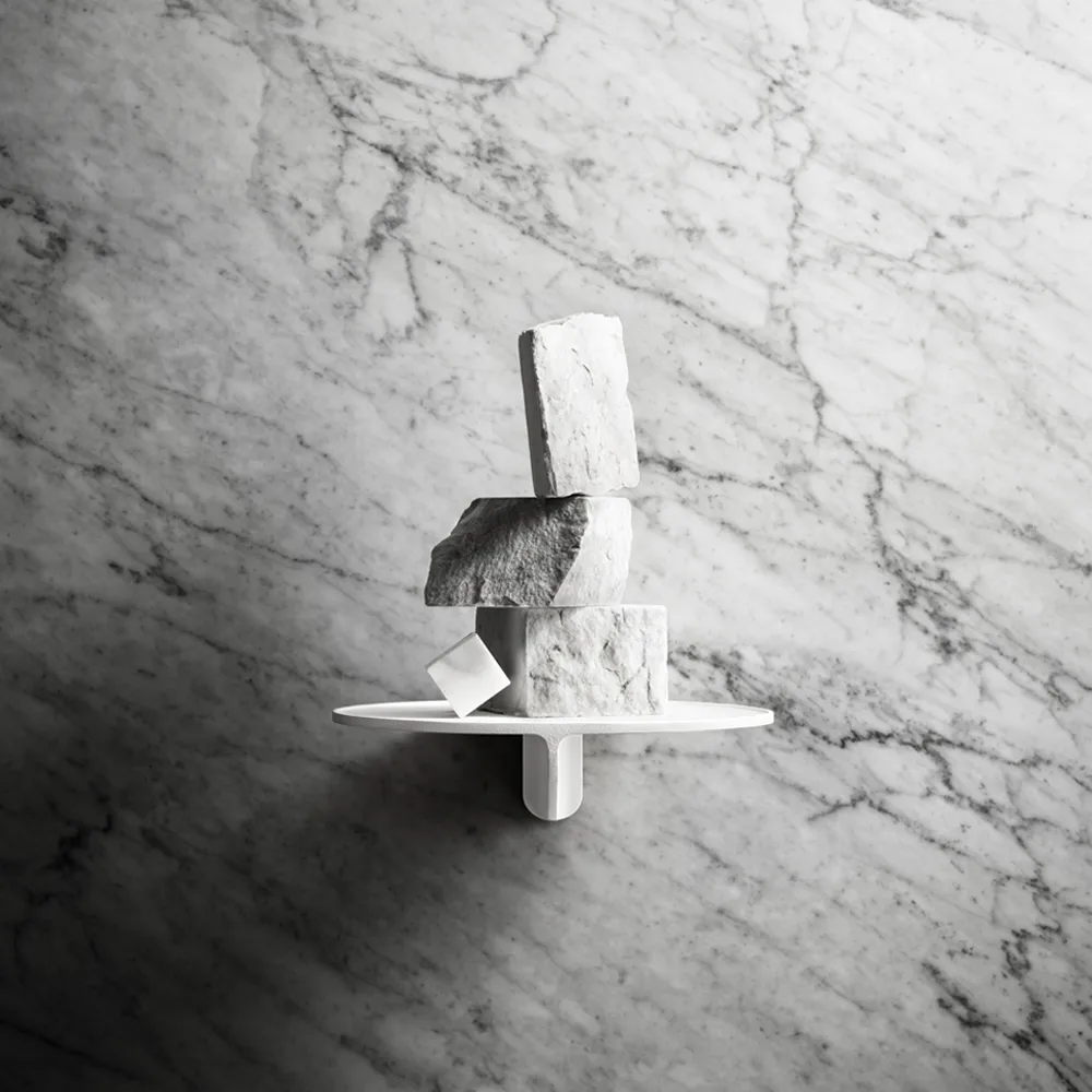 Étagère murale Museum NM&.045, blanc Museum