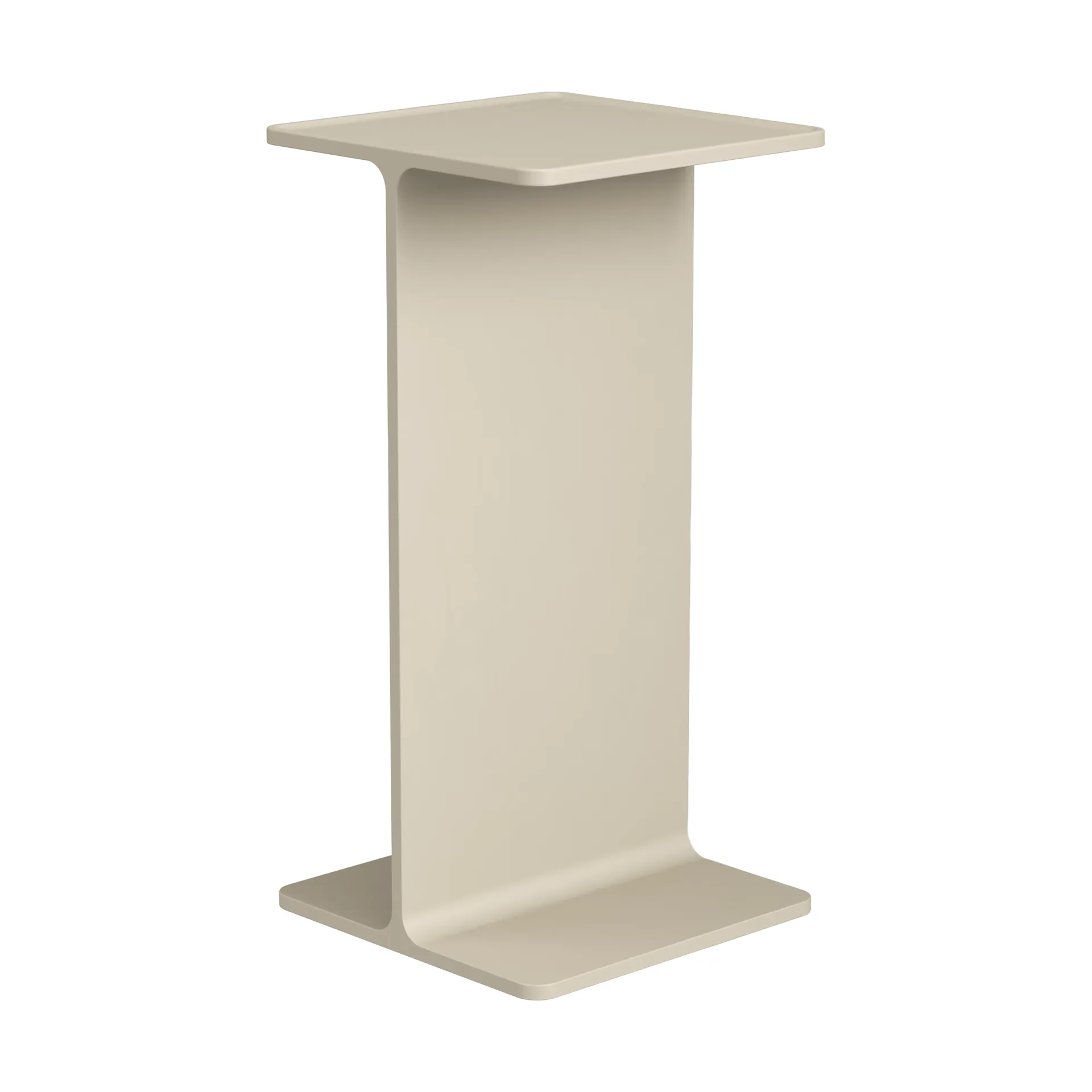 Piedestal Museum Pedestal, Beige, 15x15x30 cm Museum