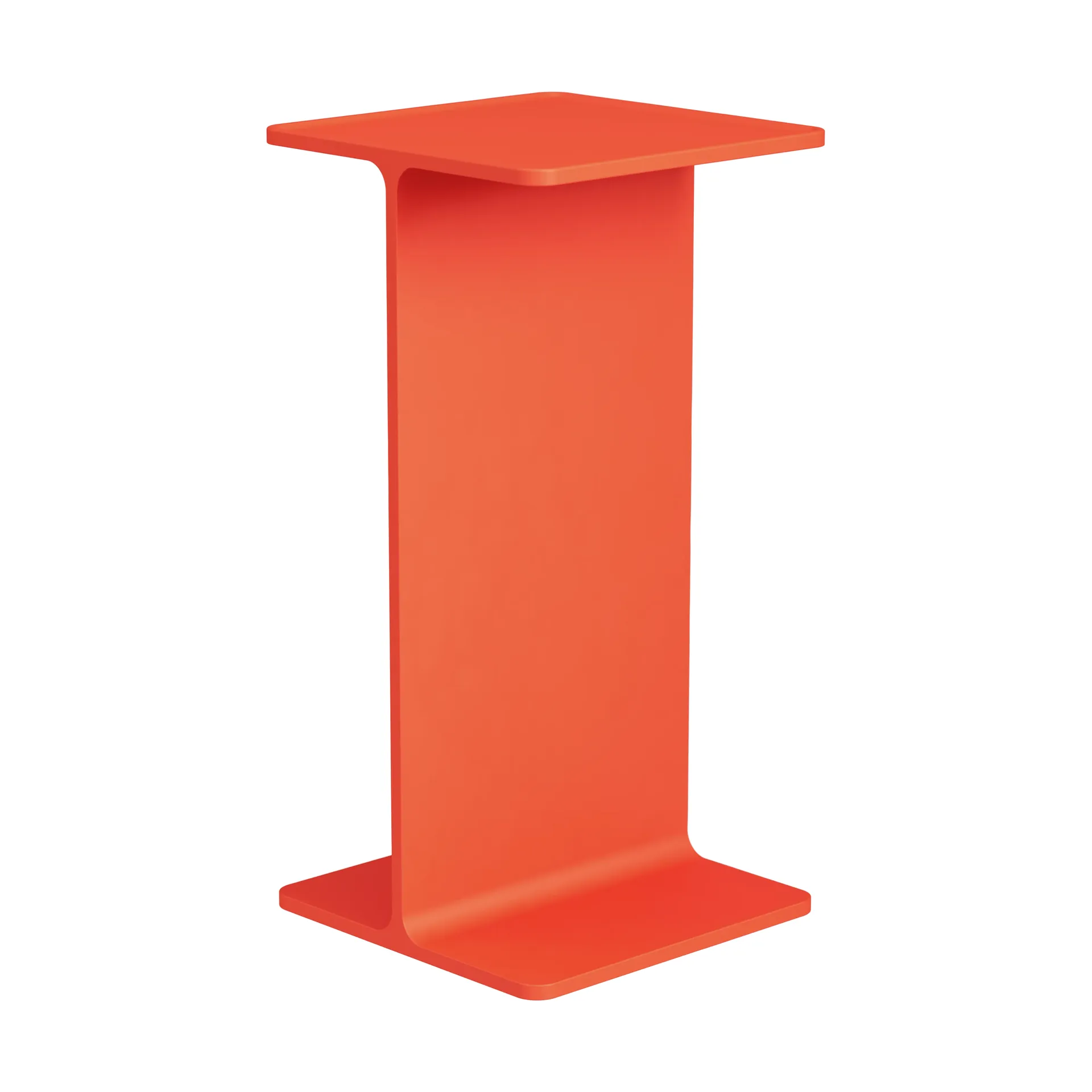 Piedestal Museum Pedestal, Orange, 15x15x30 cm Museum