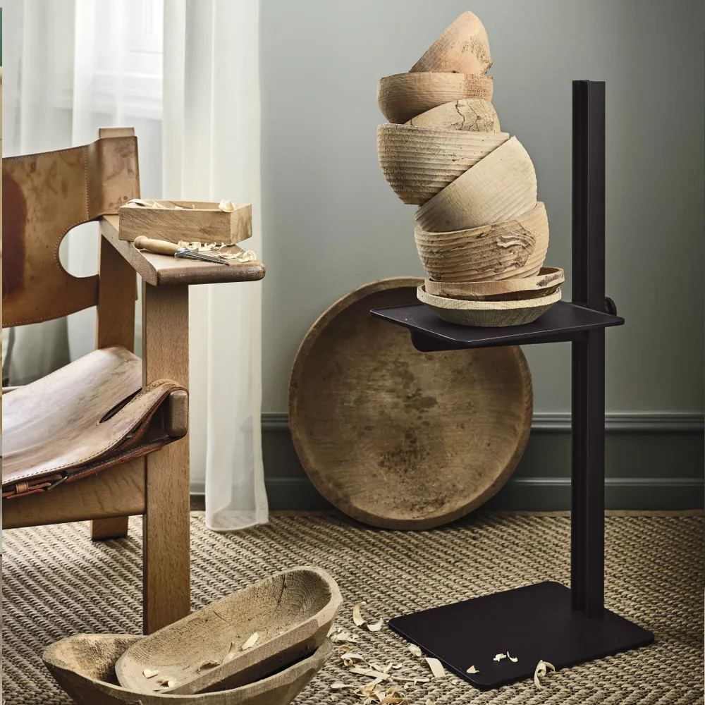 Table d'appoint Museum, aluminium Museum