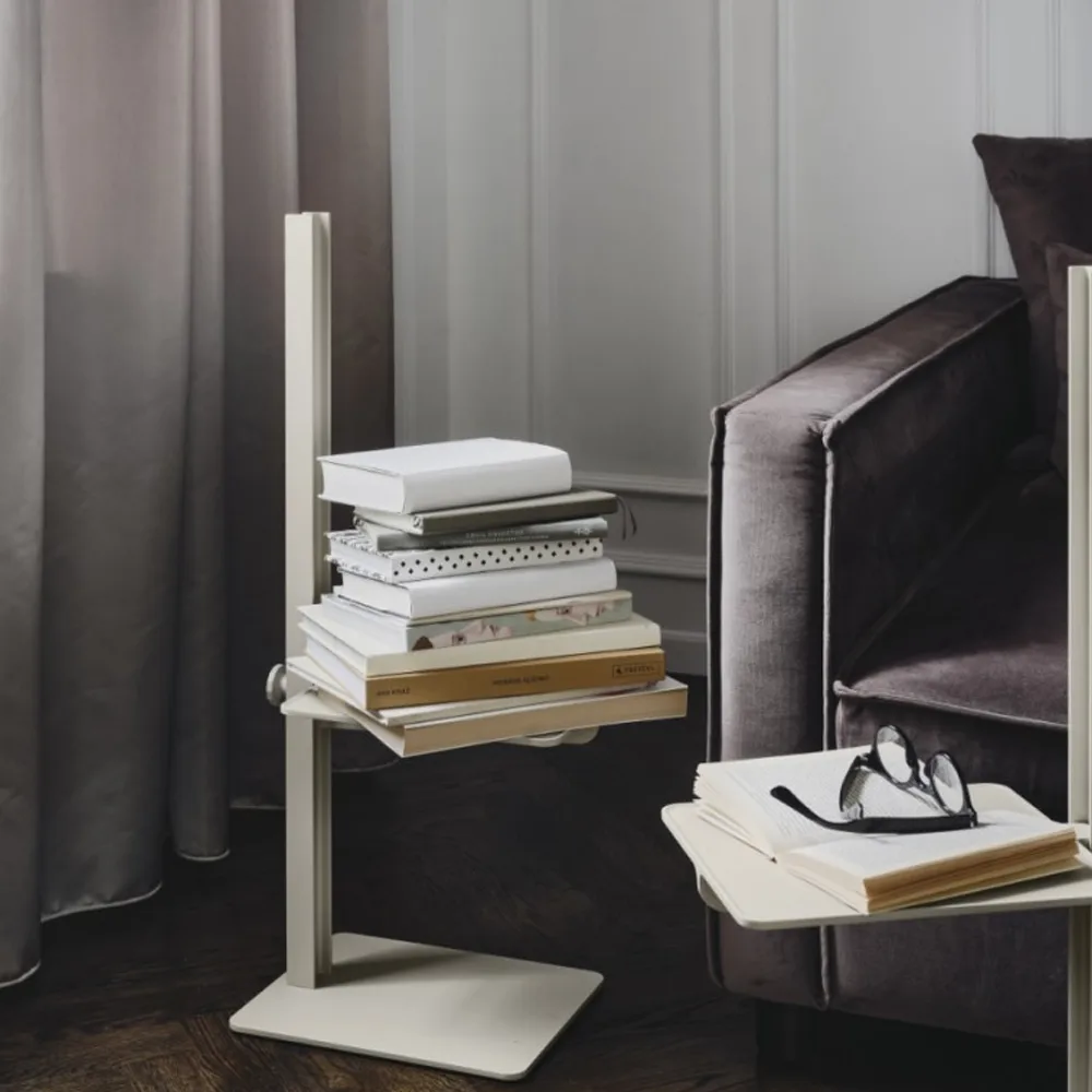 Table d'appoint Museum, blanc Museum