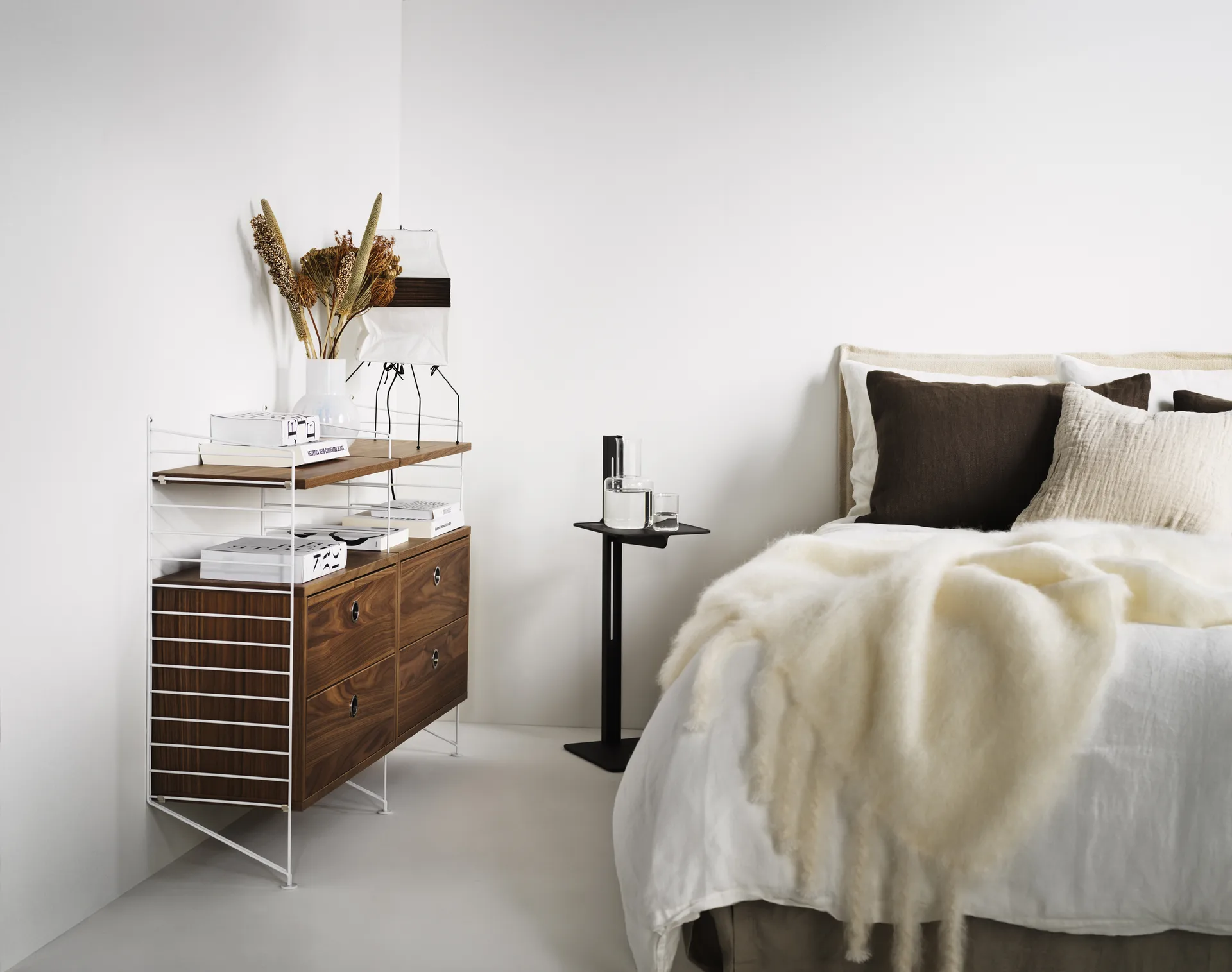 Table d'appoint Museum, Noir Museum