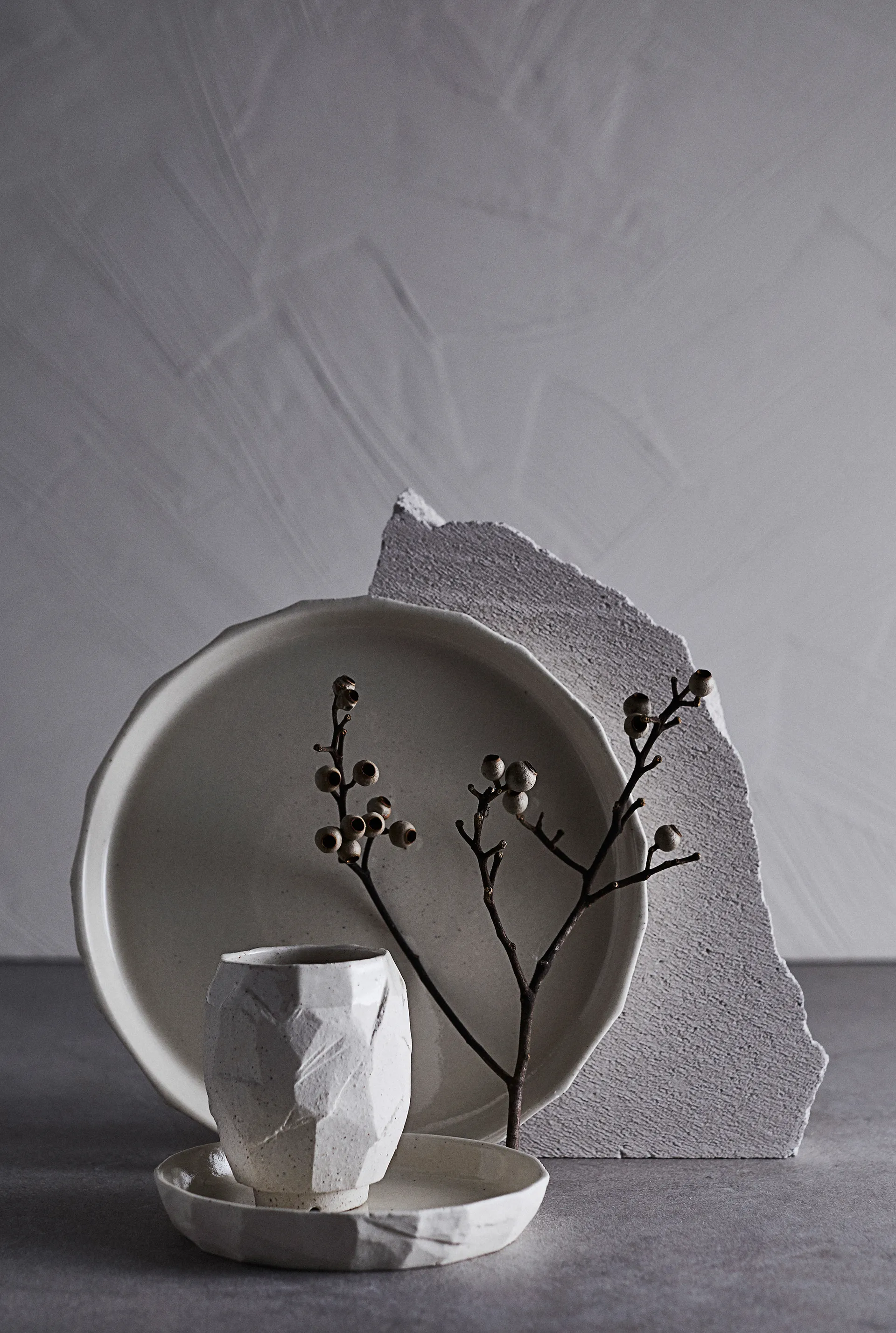 Assiette Kuri Ø26 cm, Sand MUUBS