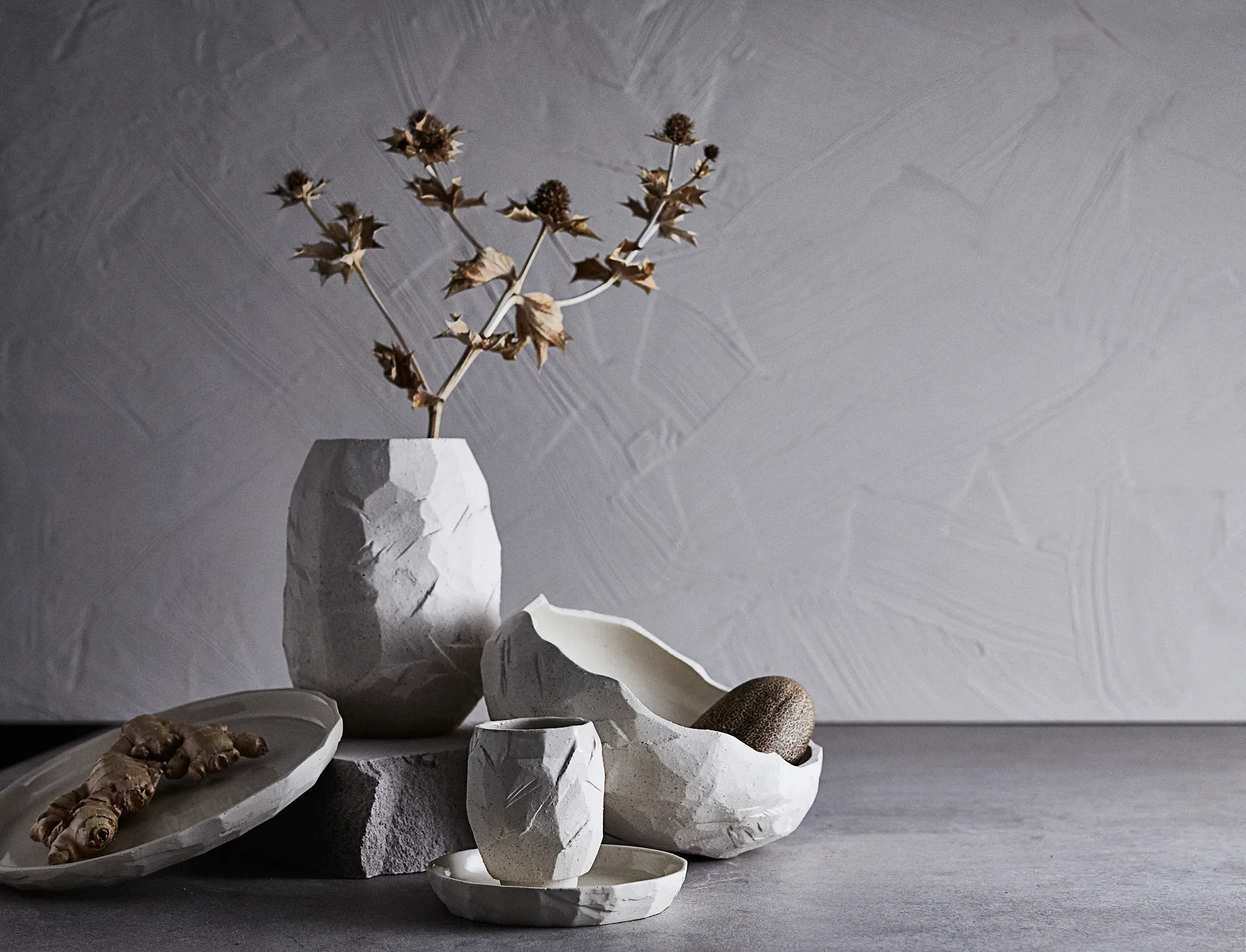 Assiette Kuri Ø26 cm, Sand MUUBS