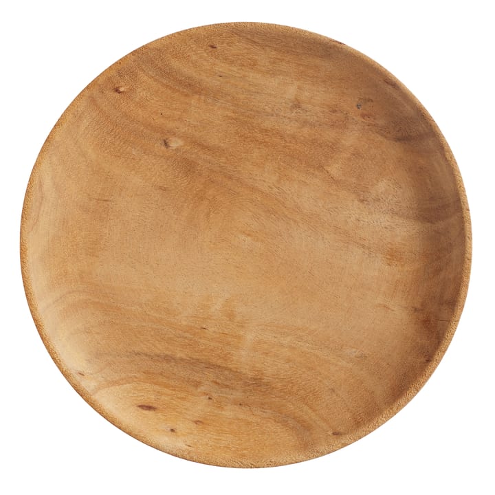 Assiette Muubs teak 26cm - Nature - MUUBS