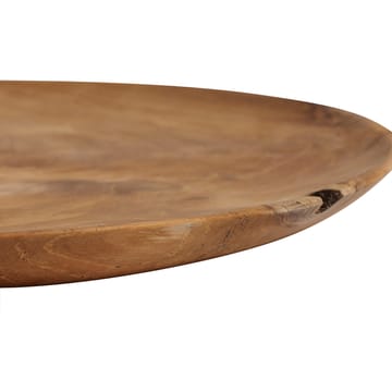 Assiette Muubs teak 37cm - Nature - MUUBS