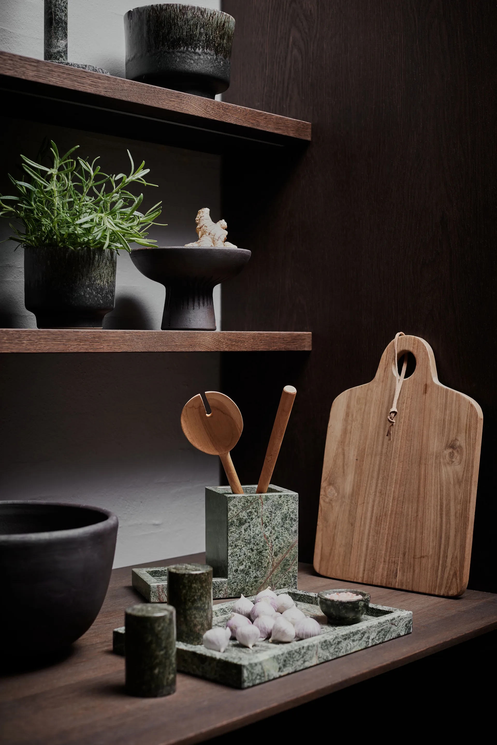 Bocal Lago M Ø16,5x13 cm, Forest green MUUBS