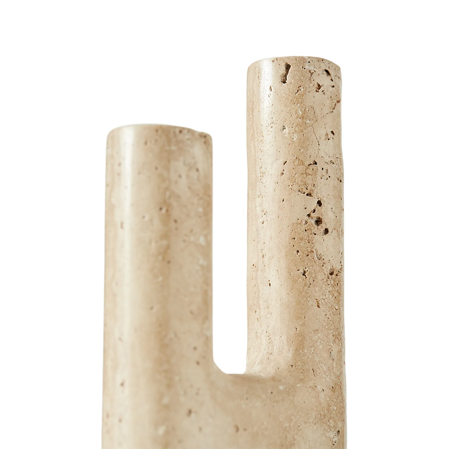 Bougeoir Minerva 20 cm, Crème MUUBS