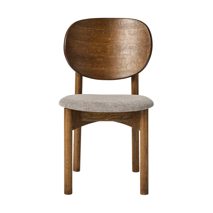 Chaise Oka - Chêne huilé foncé, grey - MUUBS