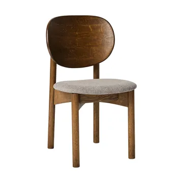 Chaise Oka - Chêne huilé foncé, grey - MUUBS