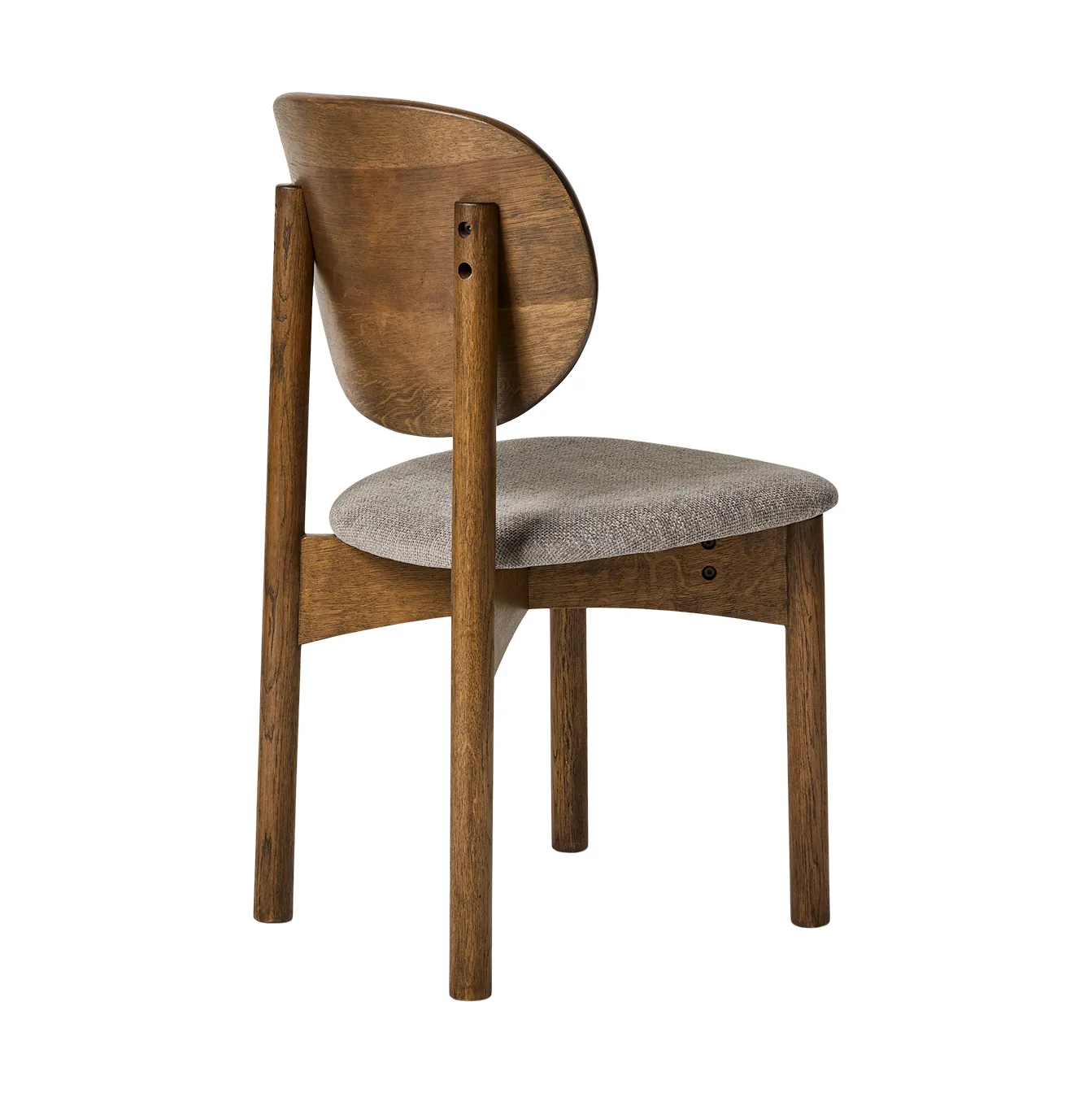 Chaise Oka, Chêne huilé foncé, grey MUUBS