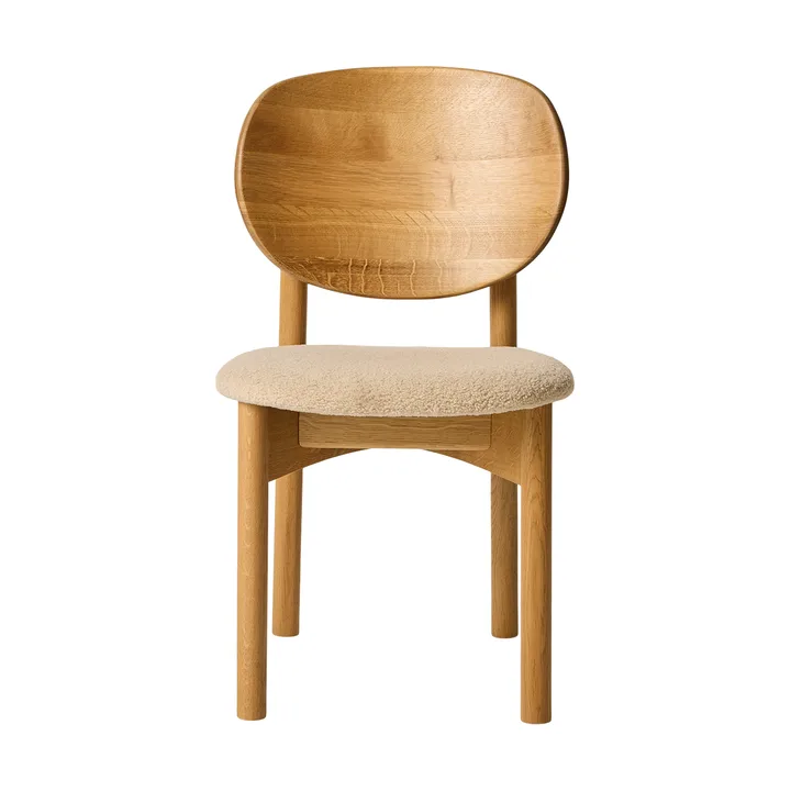 Chaise Oka - Chêne huilé naturel, sable - MUUBS