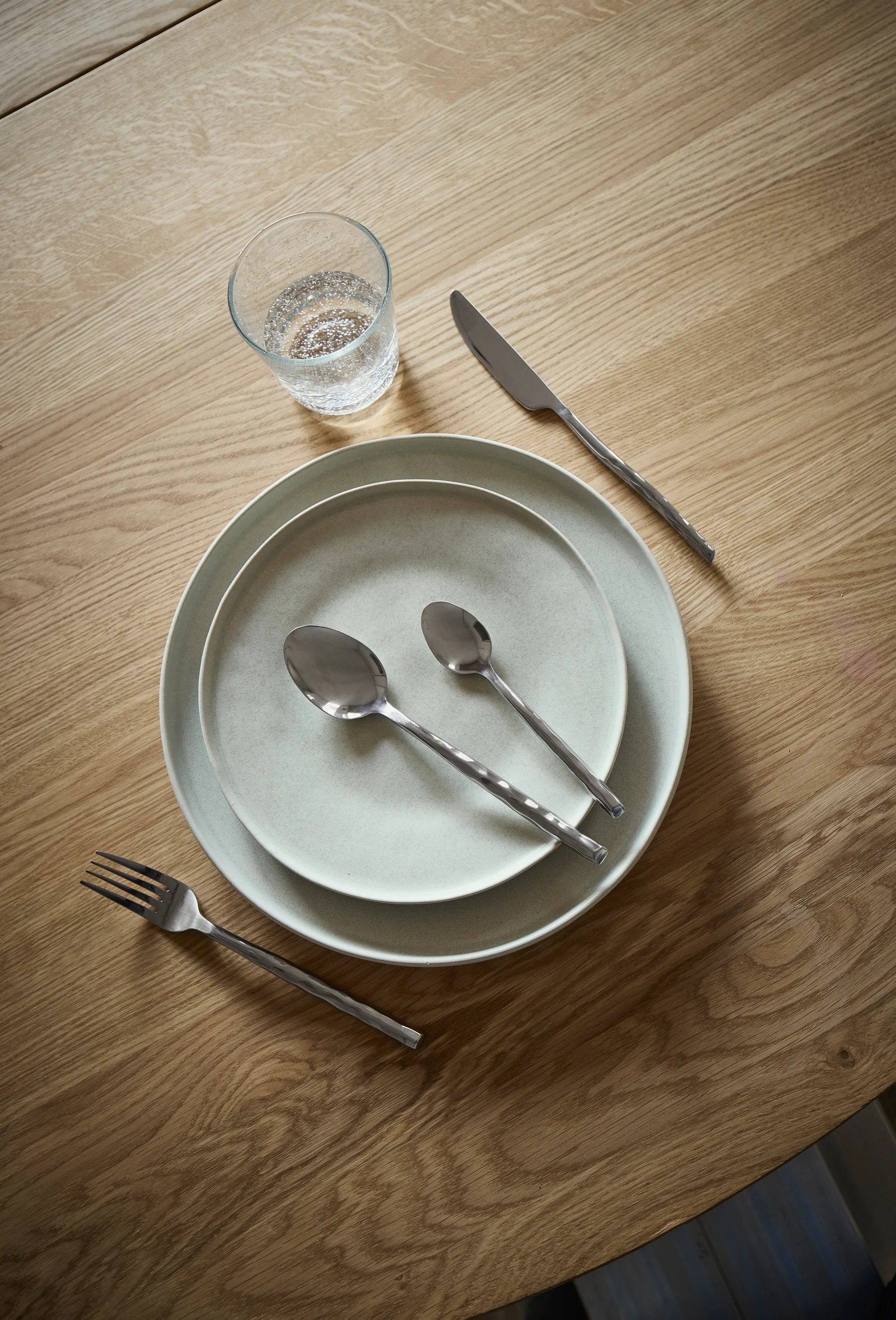 Couverts Uta 16 Pièces, Acier poli MUUBS