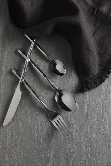 Couverts Uta 16 Pièces - Acier poli - MUUBS