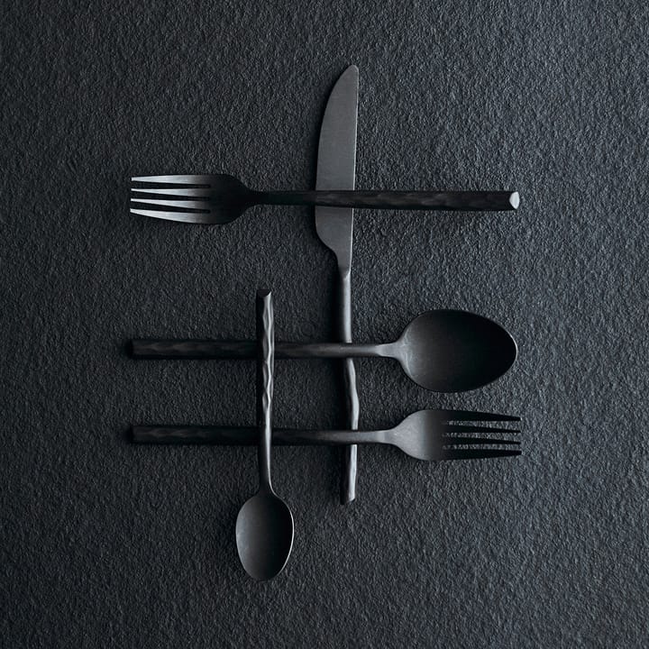 Couverts Uta 16 Pièces - Matt black - MUUBS