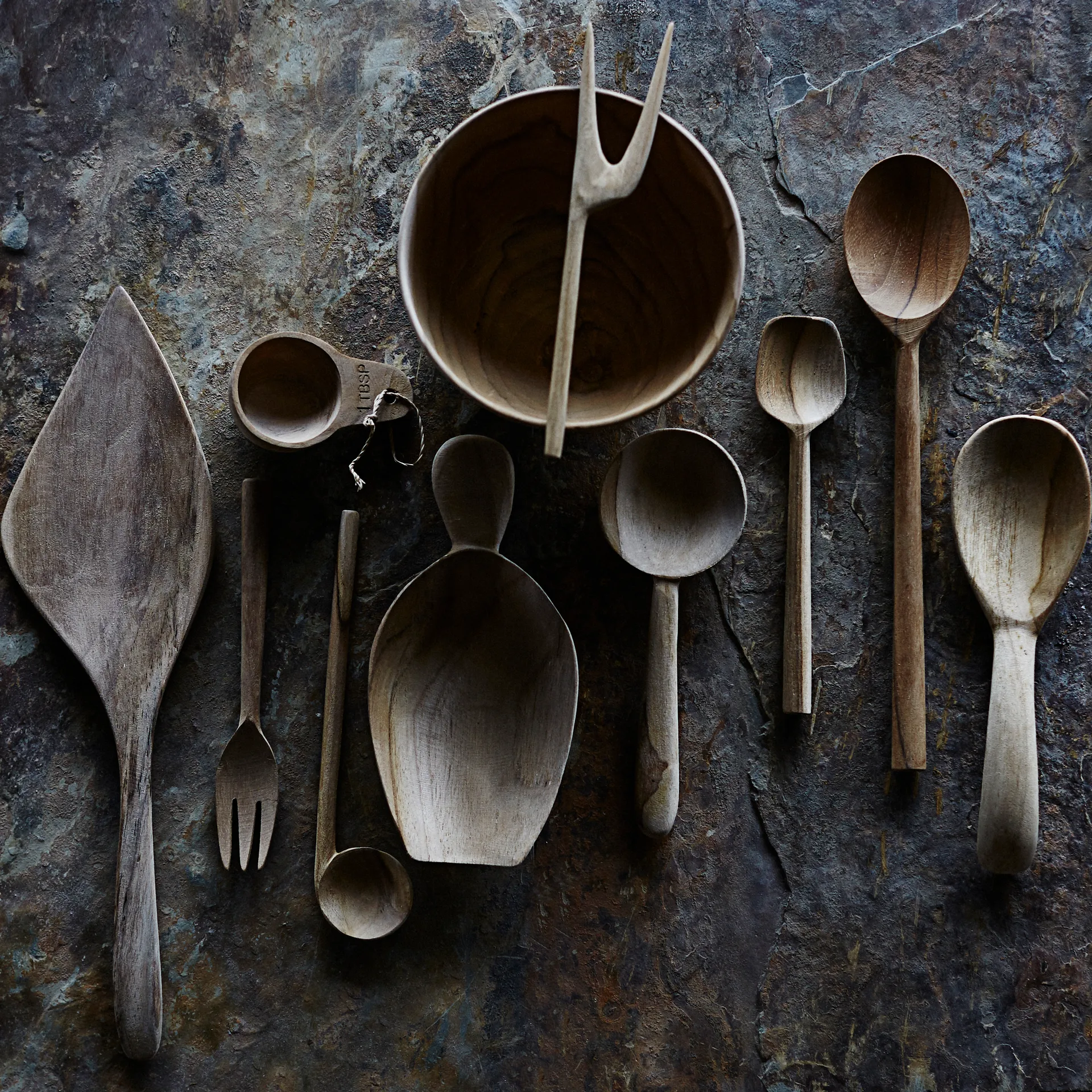 Cuillère à olives Muubs, Nature MUUBS