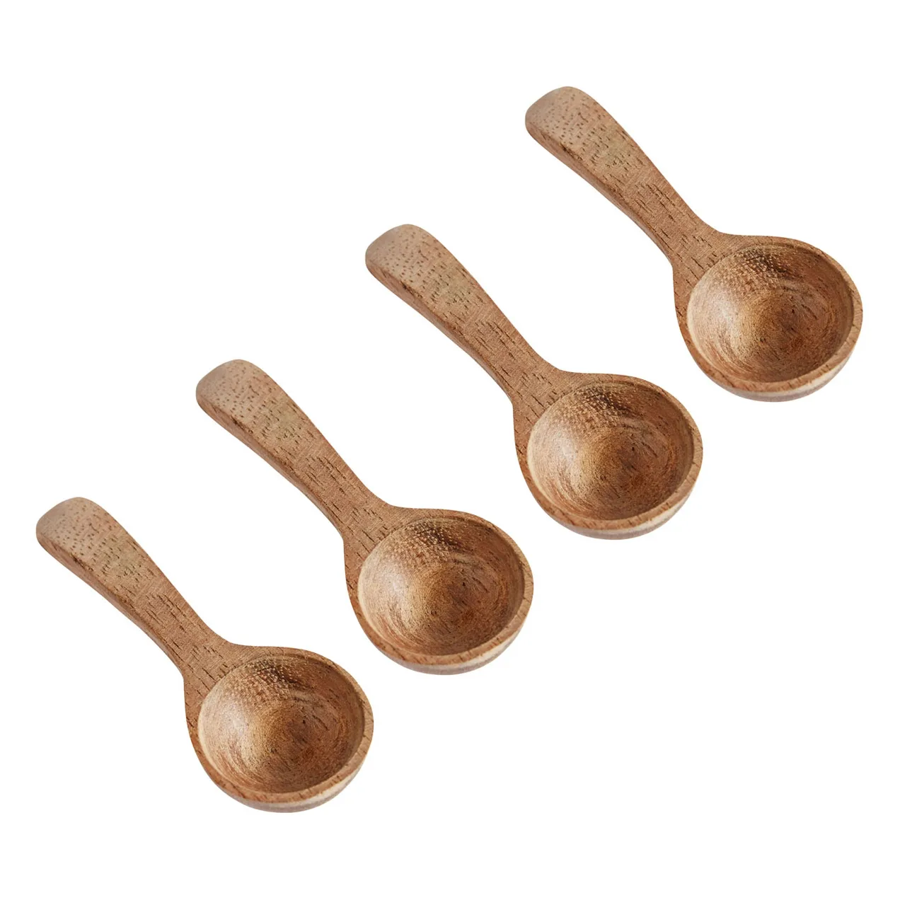 Cuillère à sel Muubs teak Lot de 4, Nature MUUBS