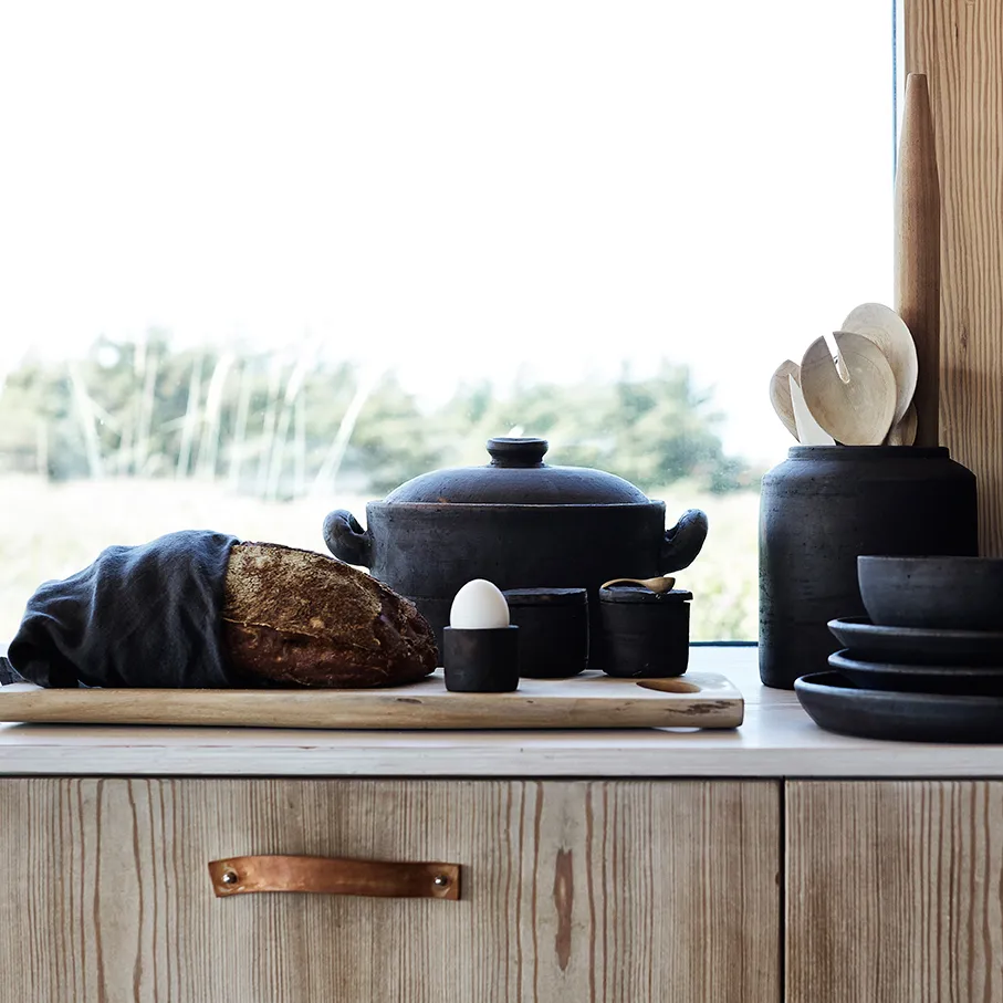 Cuillère à sel Muubs teak Lot de 4, Nature MUUBS