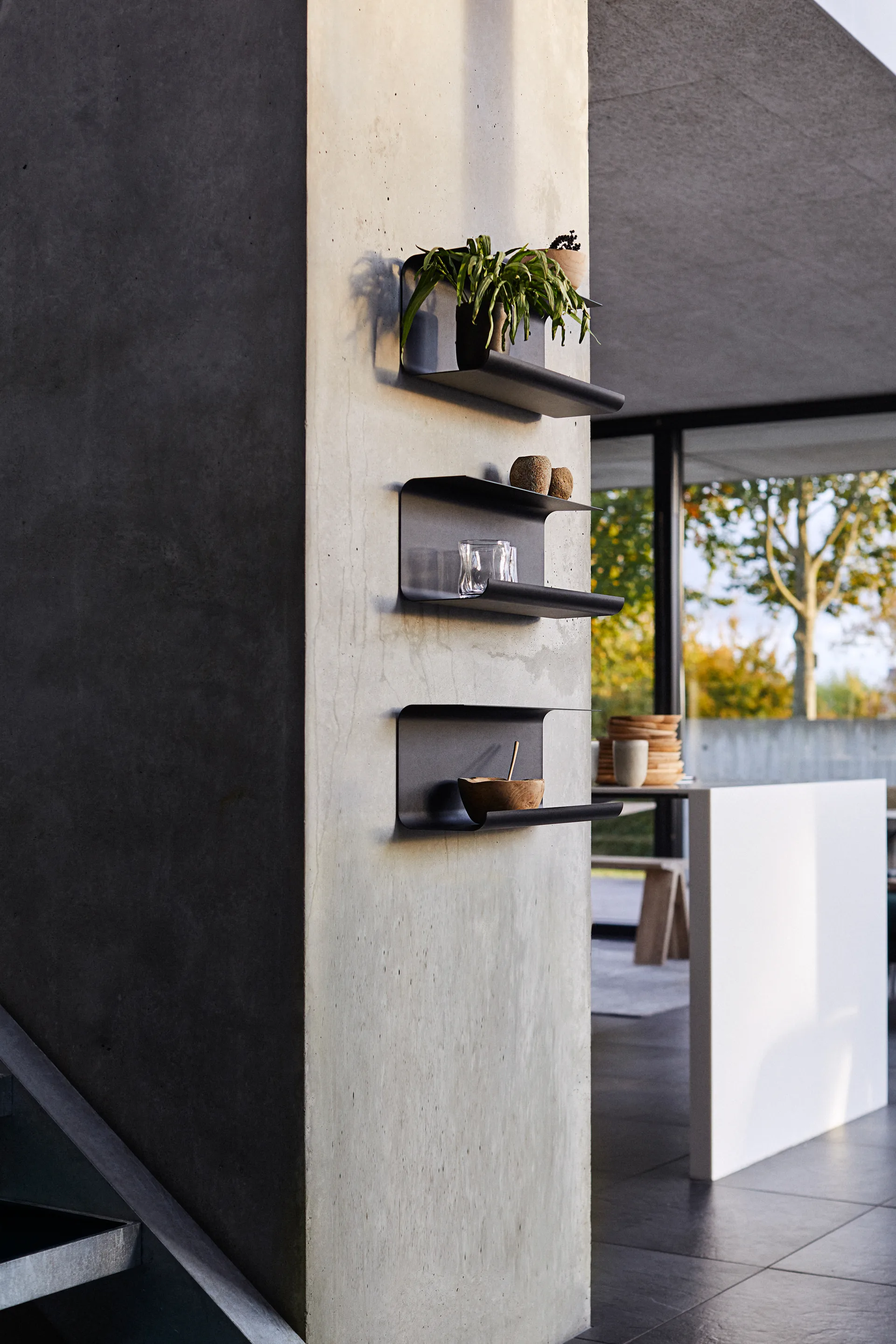 Etagère Dublin 45 cm, Noir MUUBS