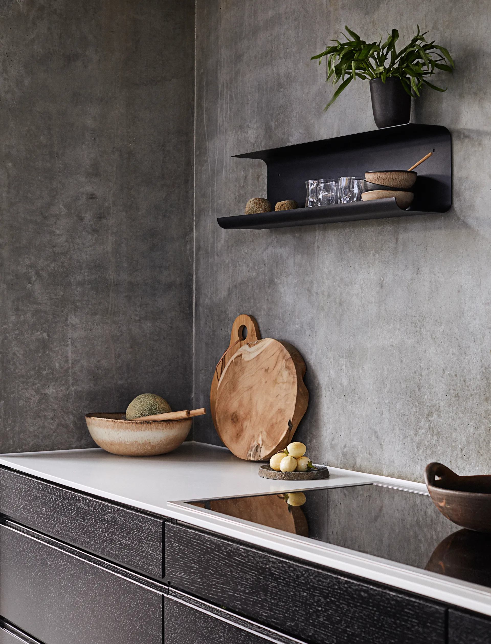 Etagère Dublin 70 cm, Noir MUUBS