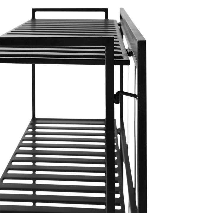 Étagère murale Manhattan Low 65,5x33x79,5 cm, Black MUUBS