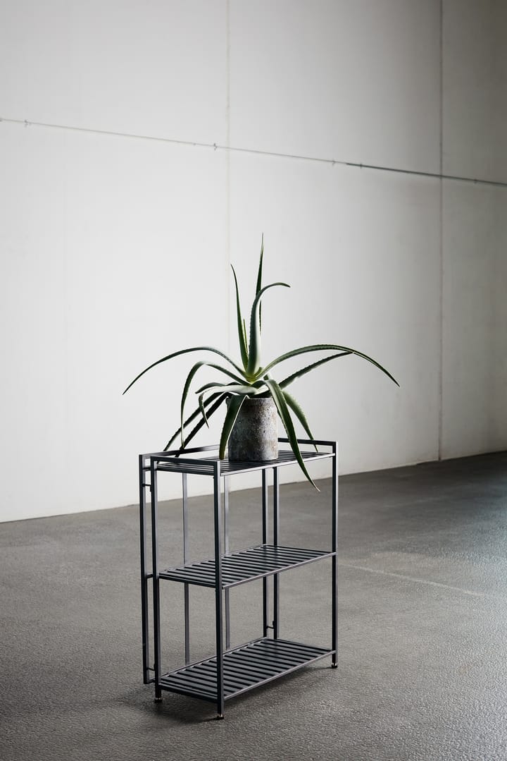 Étagère murale Manhattan Low 65,5x33x79,5 cm, Black MUUBS