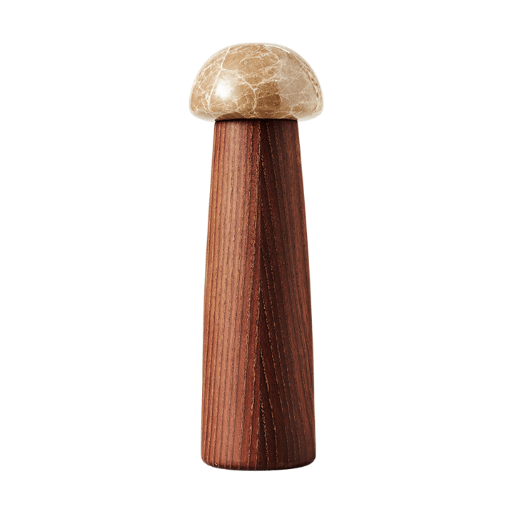 Moulin à sel et à poivre Yami M - Frêne carbonisé-marbre - MUUBS