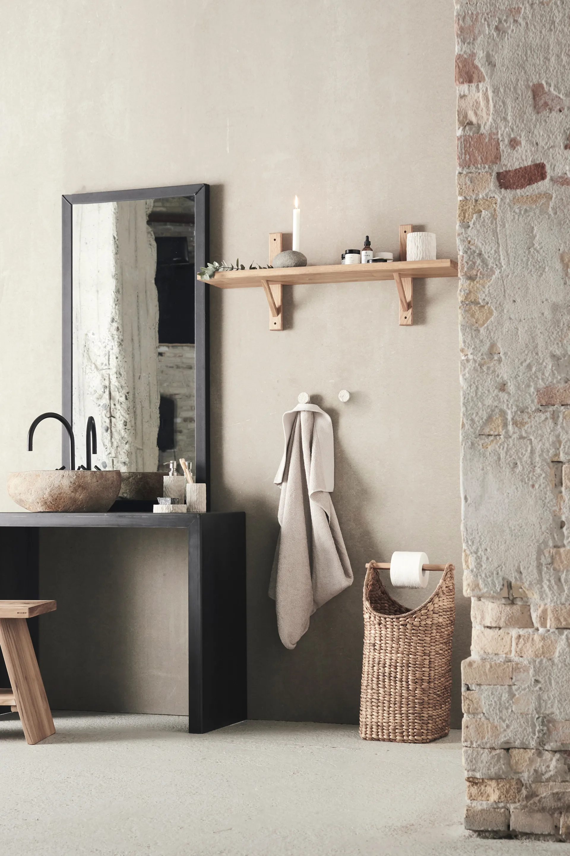 Patère Kama lot de 2, Sable MUUBS