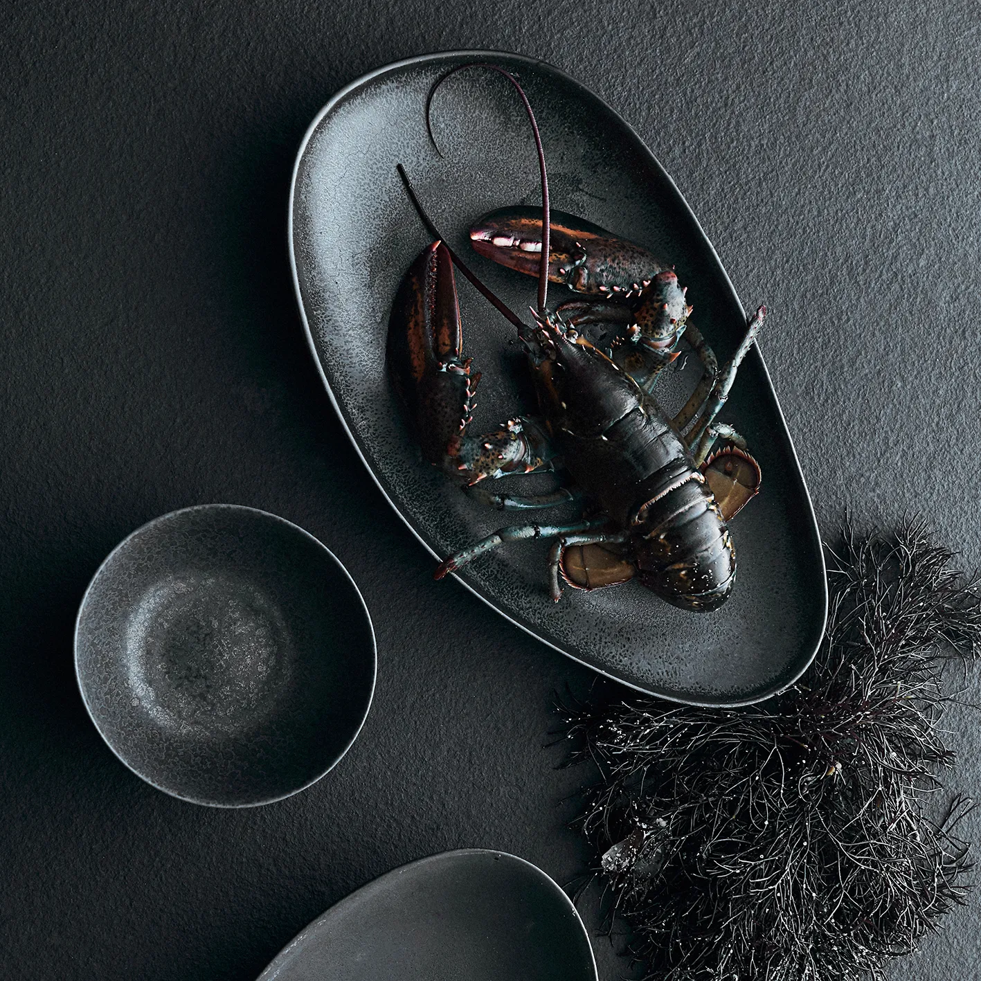 Plat à service Mame 39 cm, Café MUUBS