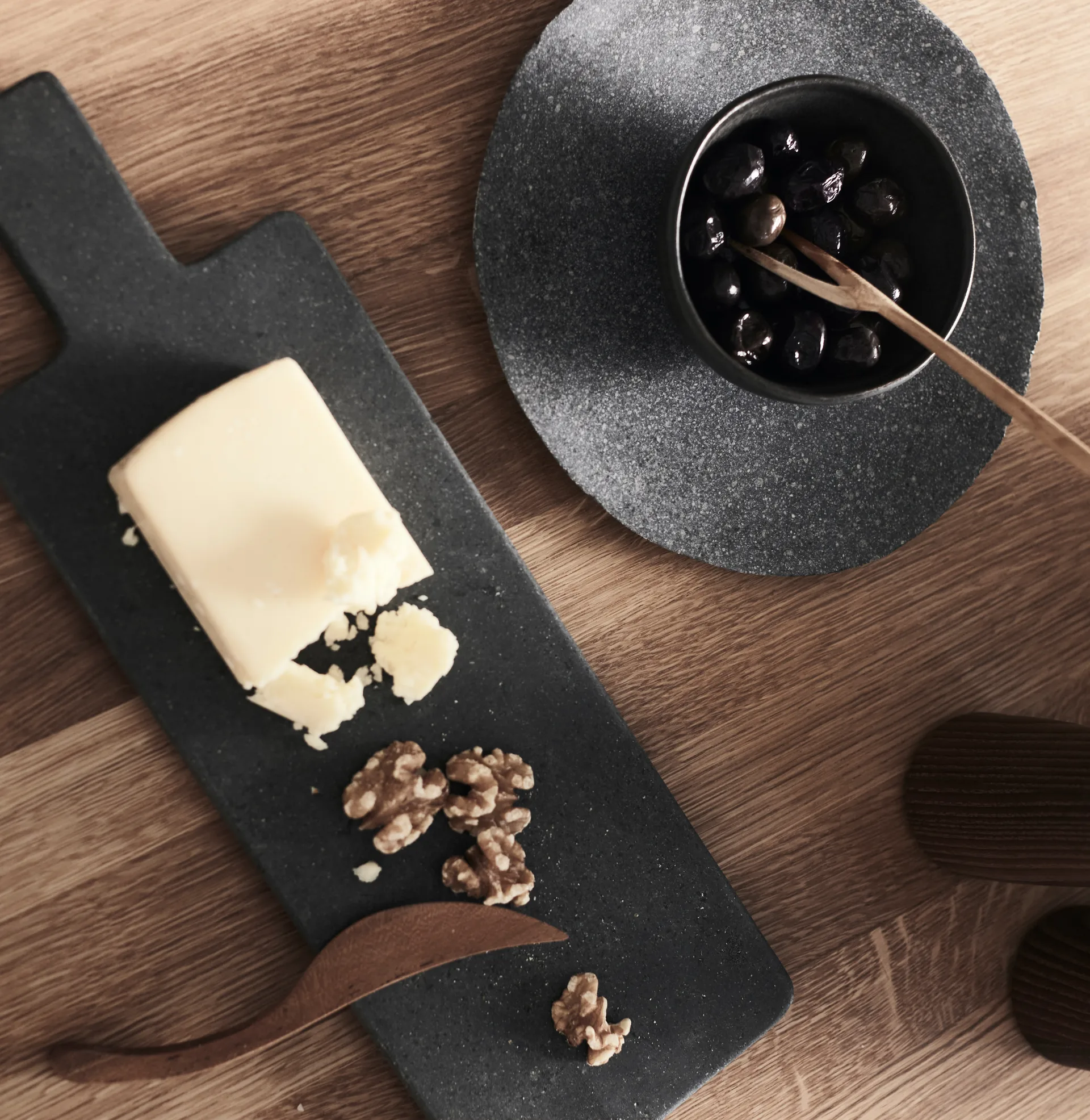 Plat à tapas Valley 12x37 cm, Pierre naturelle MUUBS