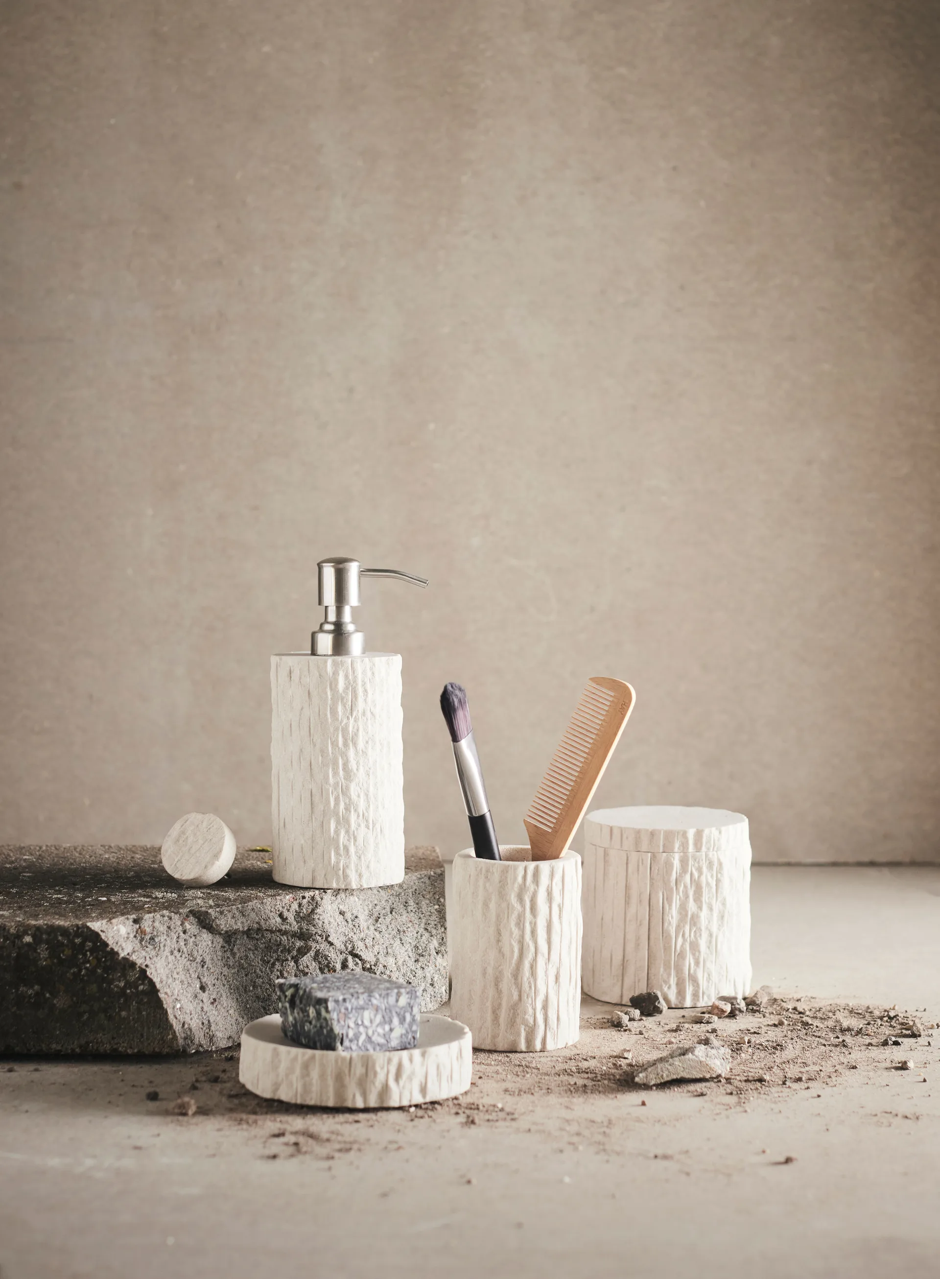 Porte-brosse à dents Kama, Sable MUUBS