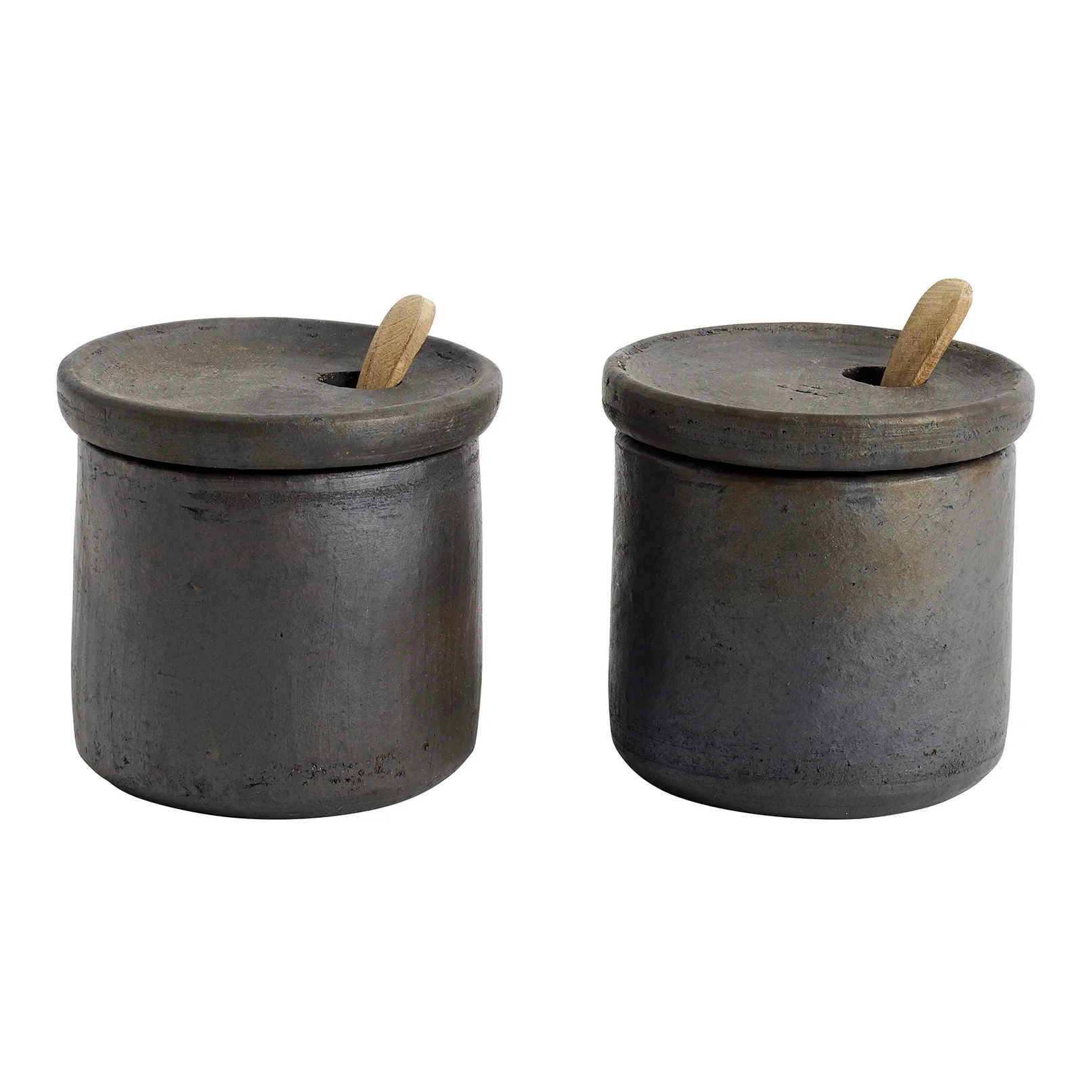 Pot à poivre et sel Hazel, Marron MUUBS