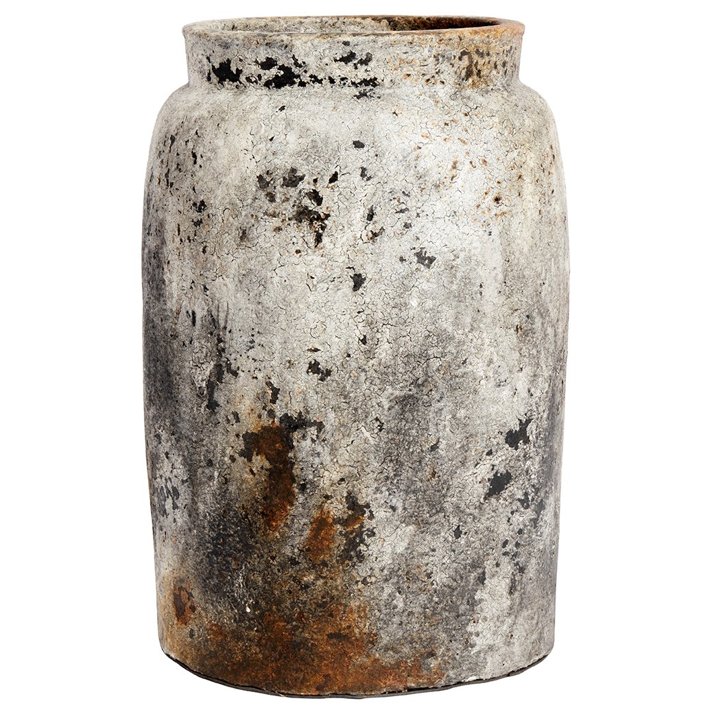 MUUBS Pot Echo Ø26 cm h40cm Rouille-gris