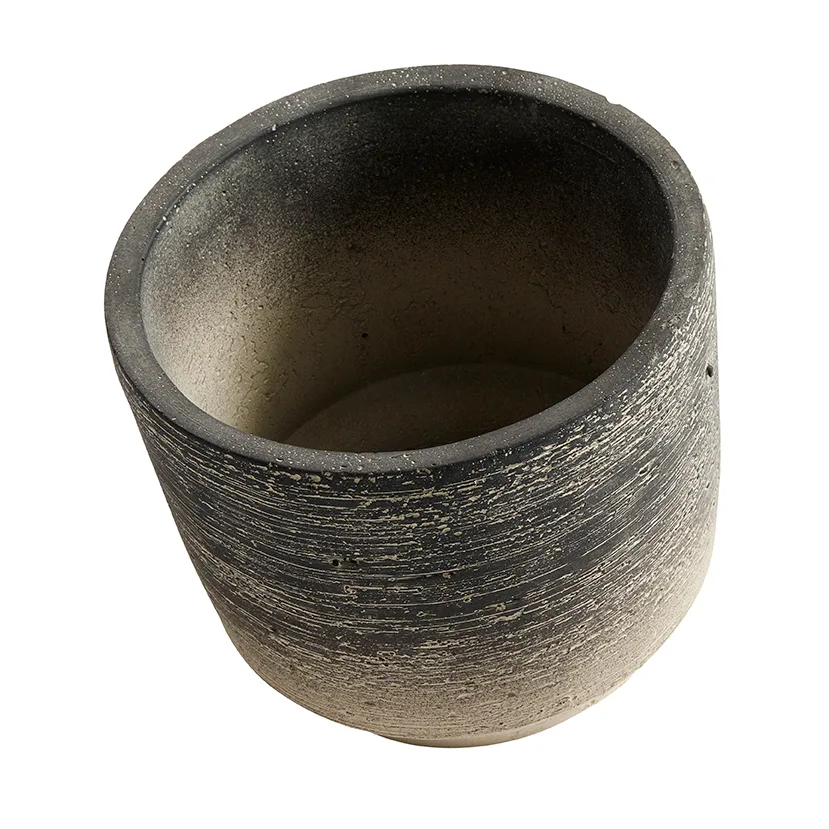 Pot Kanji Ø 15cm, Gris MUUBS