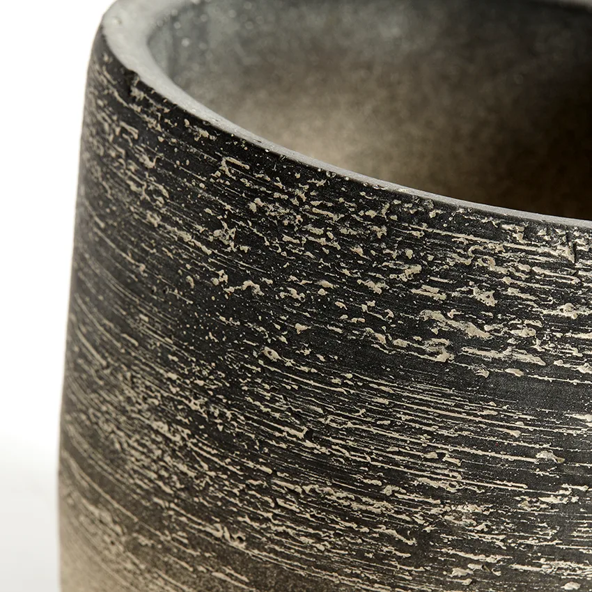 Pot Kanji Ø 15cm, Gris MUUBS