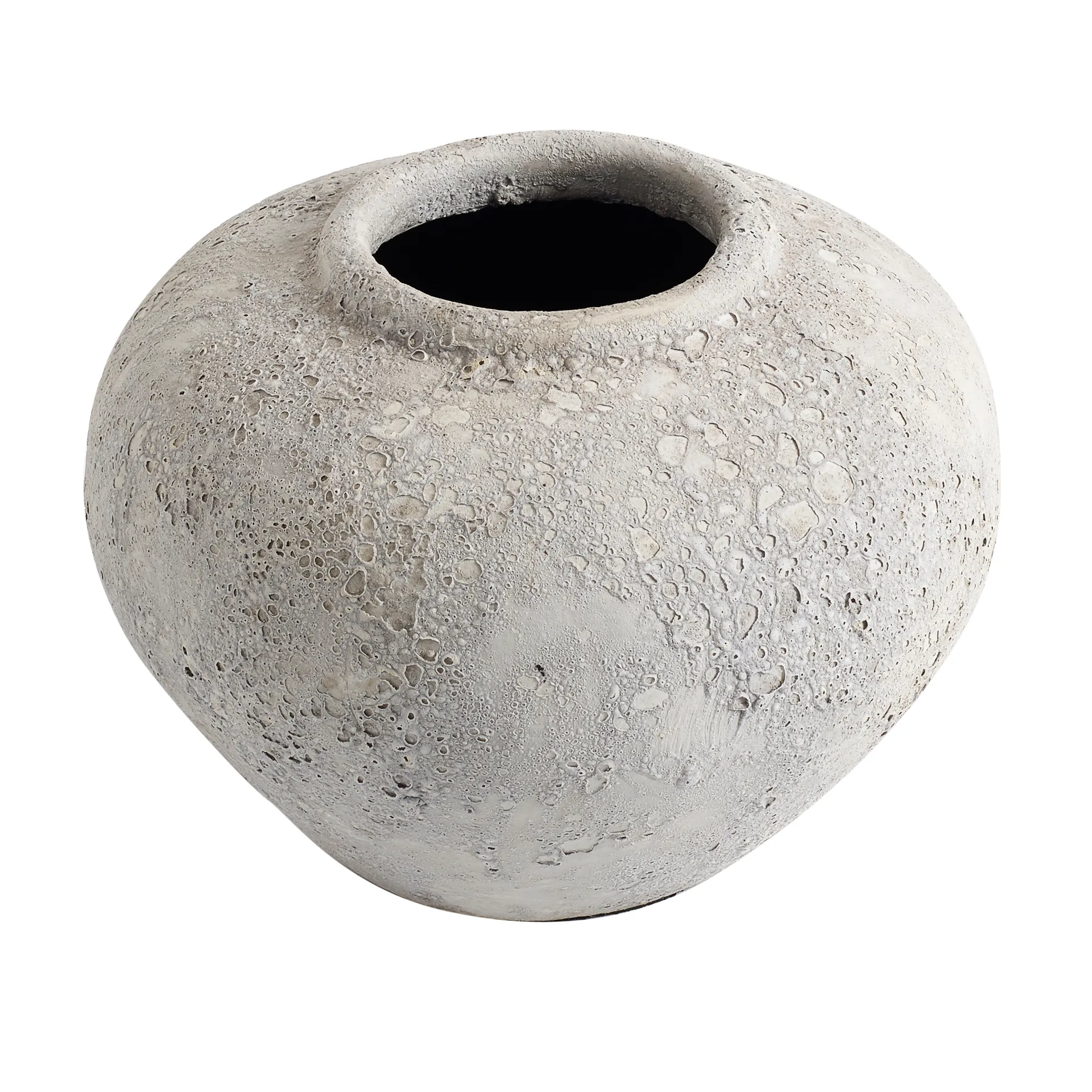 Pot Luna Ø25 cm h18cm, Gris MUUBS