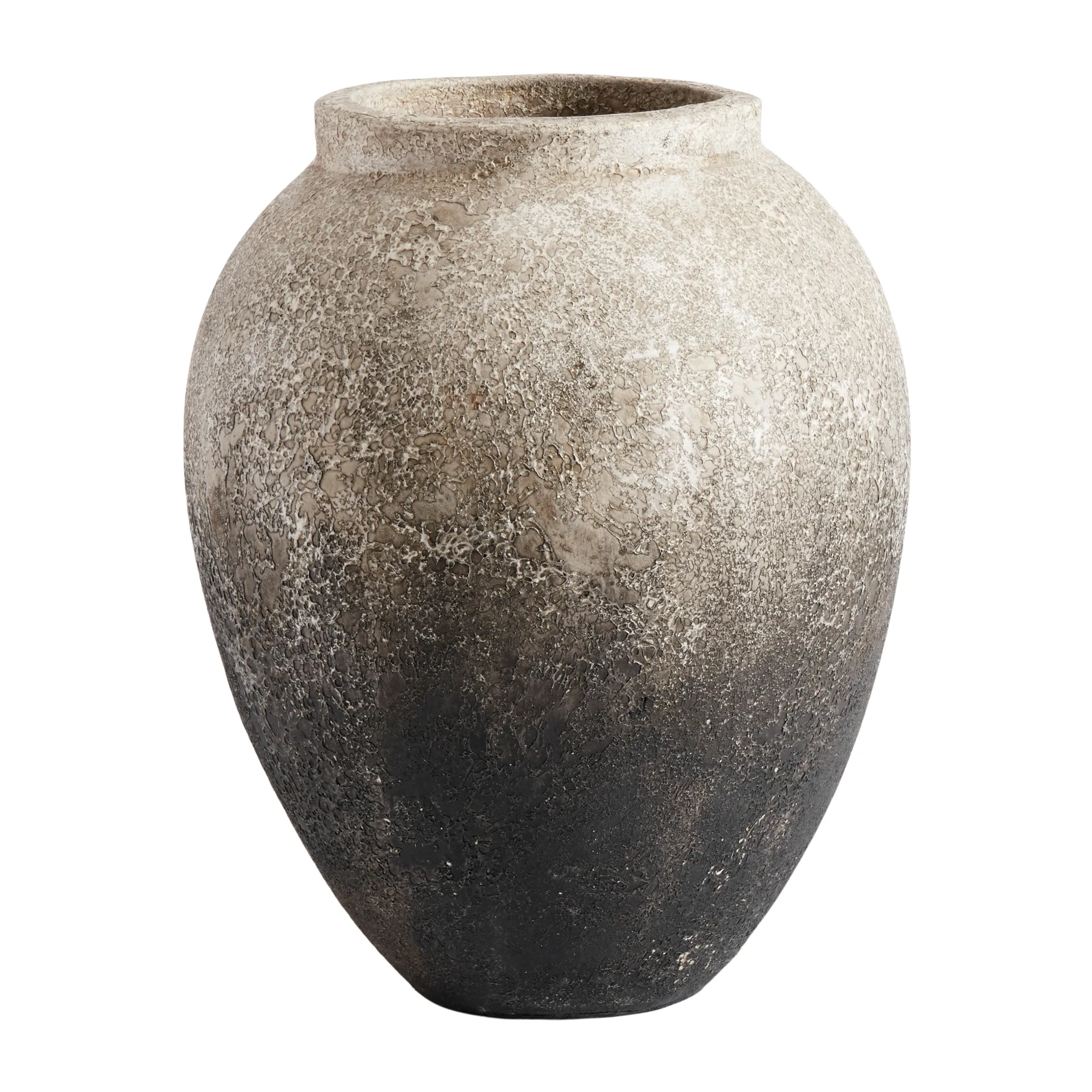 Pot Story h28 cm Ø23 cm, Gris MUUBS