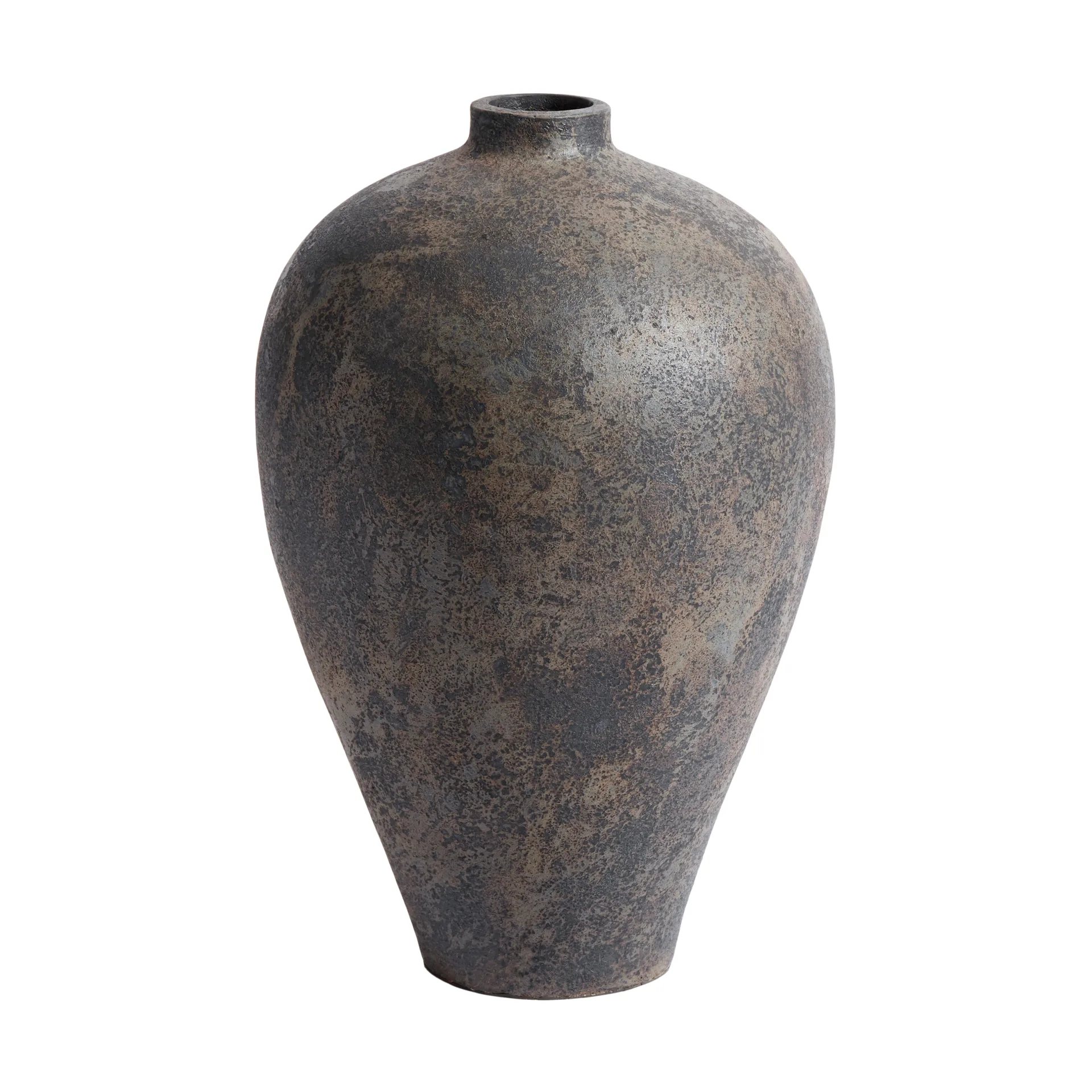 Pot-Vase Memory 60 cm, Terre cuite brune/grise MUUBS