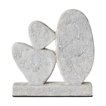 Sculpture Luna - Grey, 12x3x21,5 cm - MUUBS