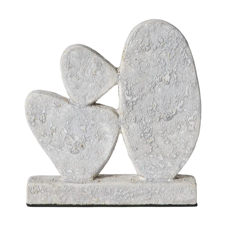 Sculpture Luna - Grey, 12x3x21,5 cm - MUUBS