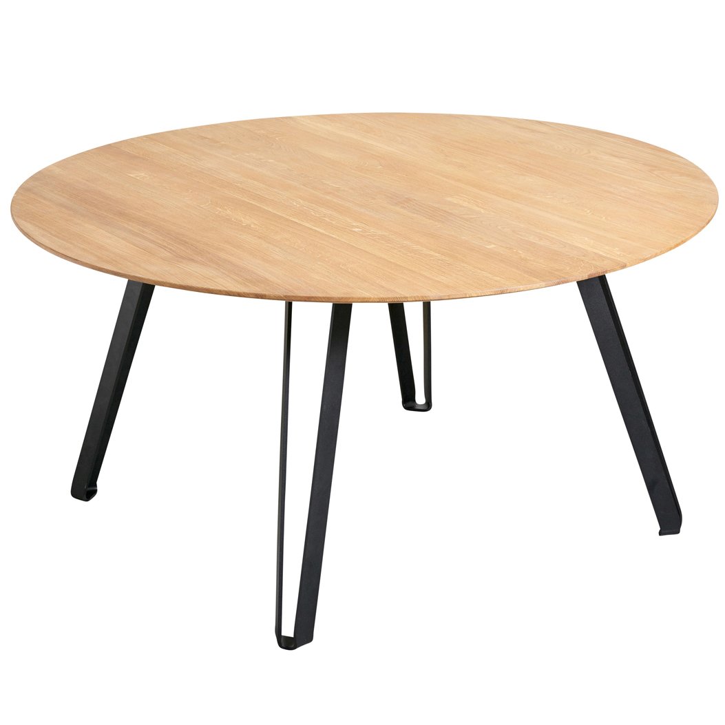 muubs table à manger space ø 120 cm chêne