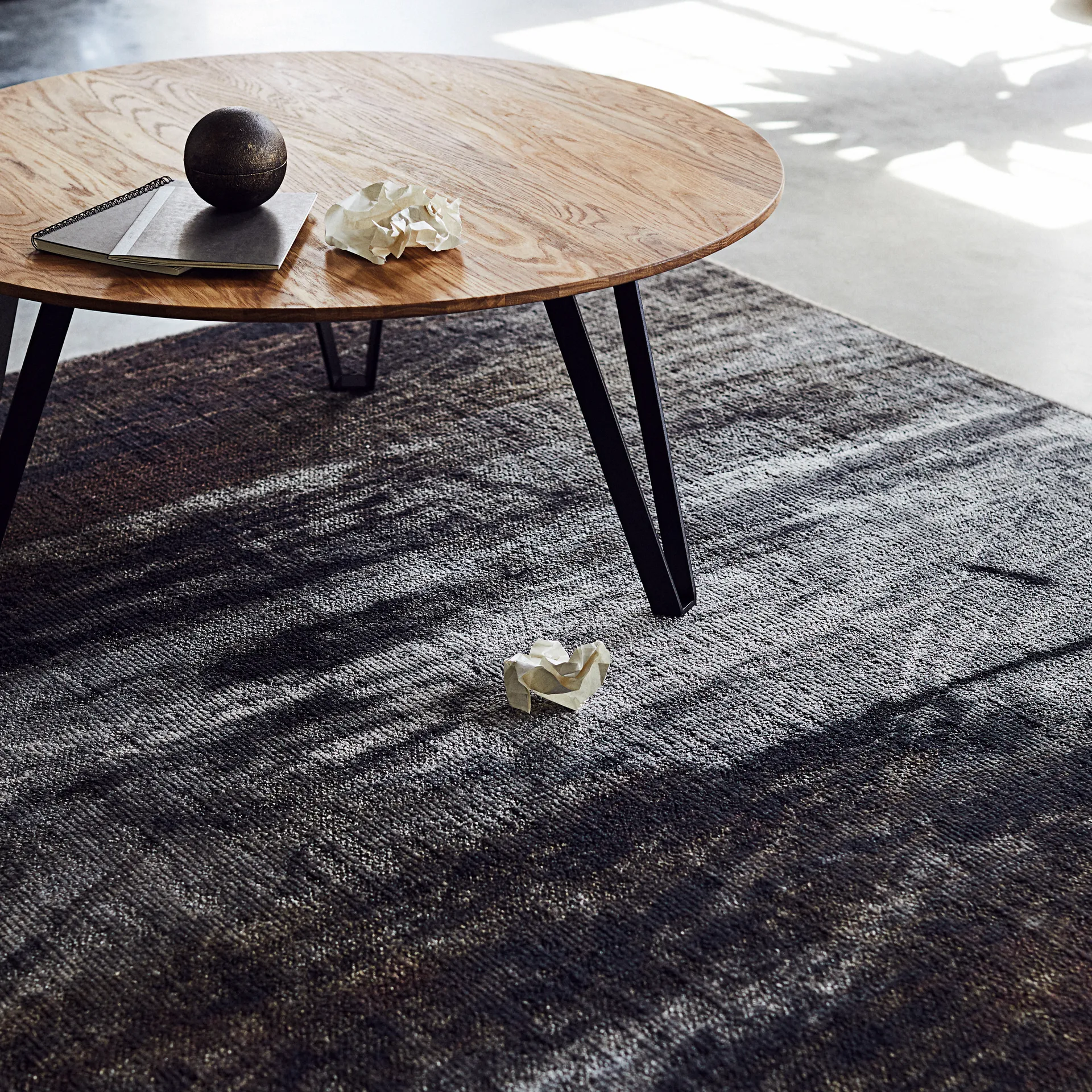 Table basse Space Ø90 cm, Chêne MUUBS