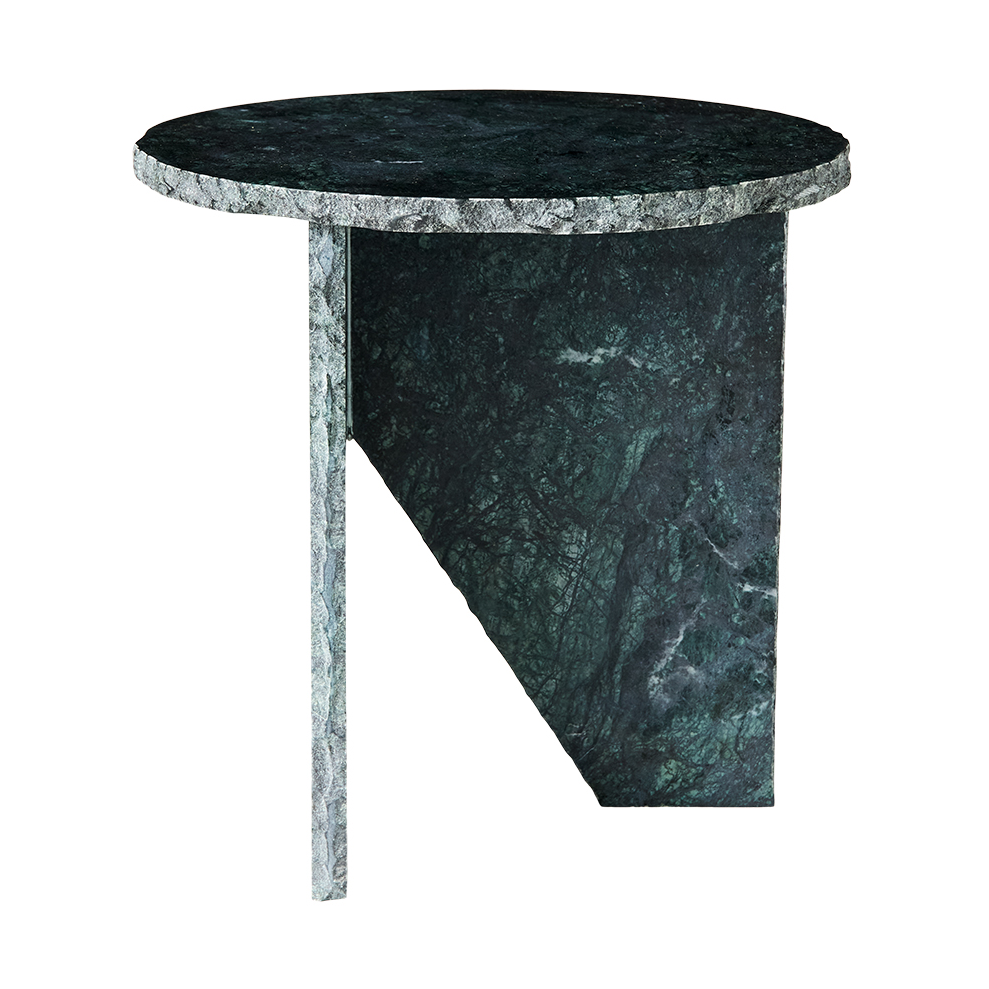 muubs table d'appoint verde ø40 cm marbre vert
