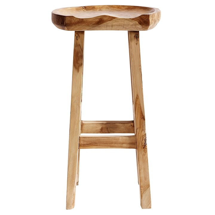 Tabouret de bar Oval, Naturel MUUBS