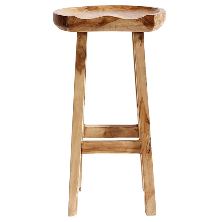 Tabouret de bar Oval - Naturel - MUUBS